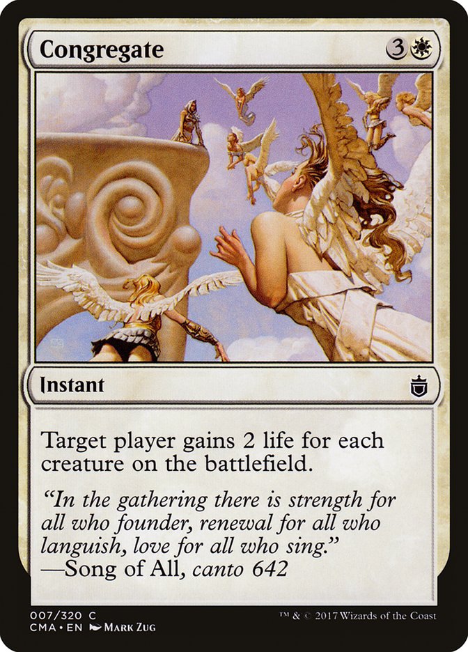 Congregate [Commander Anthology] MTG Single Magic: The Gathering    | Red Claw Gaming