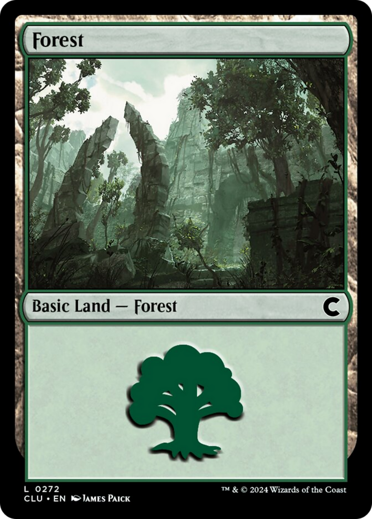 Forest (0272) [Ravnica: Clue Edition] MTG Single Magic: The Gathering    | Red Claw Gaming