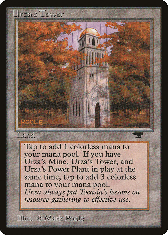 Urza's Tower (Autumn Leaves) [Antiquities] MTG Single Magic: The Gathering    | Red Claw Gaming