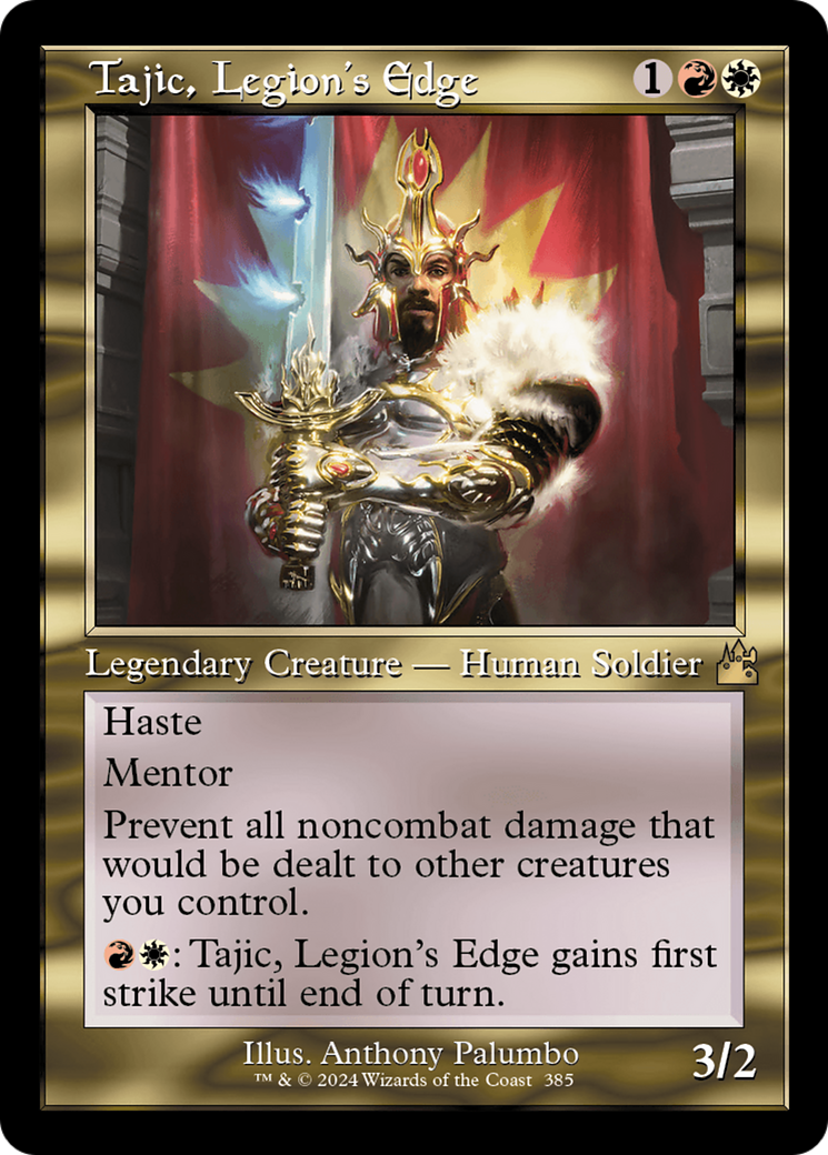 Tajic, Legion's Edge (Retro Frame) [Ravnica Remastered] MTG Single Magic: The Gathering    | Red Claw Gaming