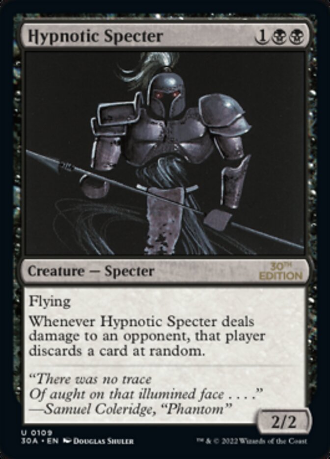 Hypnotic Specter [30th Anniversary Edition] MTG Single Magic: The Gathering    | Red Claw Gaming