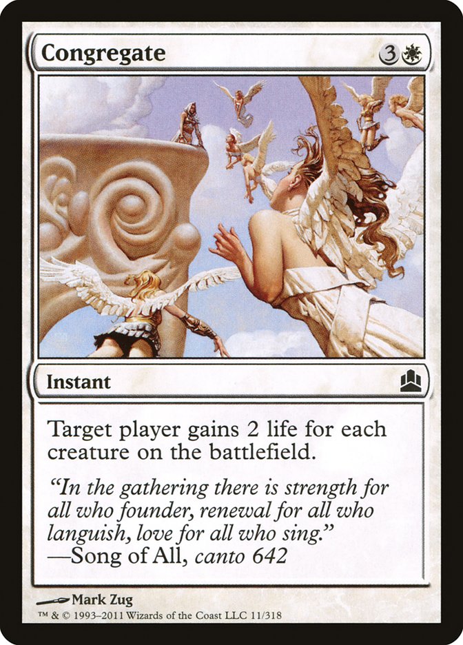 Congregate [Commander 2011] MTG Single Magic: The Gathering    | Red Claw Gaming