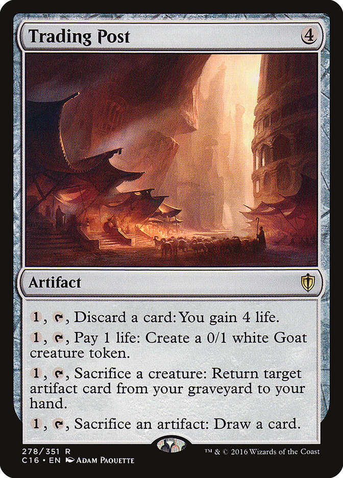 Trading Post [Commander 2016] MTG Single Magic: The Gathering    | Red Claw Gaming