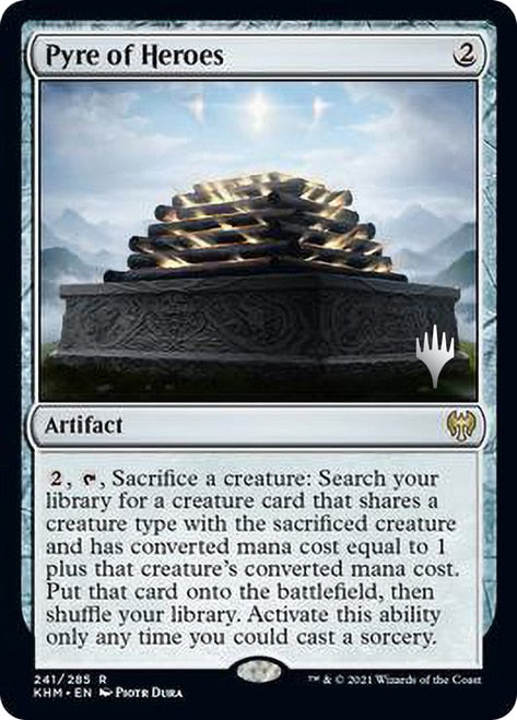 Pyre of Heroes (Promo Pack) [Kaldheim Promos] MTG Single Magic: The Gathering    | Red Claw Gaming