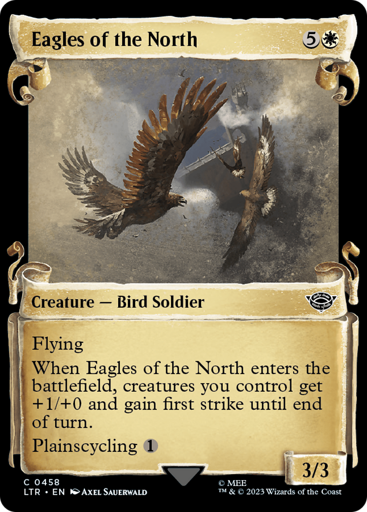 Eagles of the North [The Lord of the Rings: Tales of Middle-Earth Showcase Scrolls] MTG Single Magic: The Gathering    | Red Claw Gaming