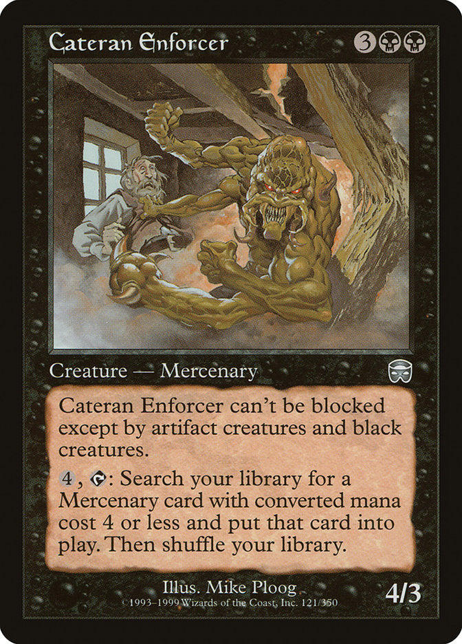 Cateran Enforcer [Mercadian Masques] MTG Single Magic: The Gathering    | Red Claw Gaming