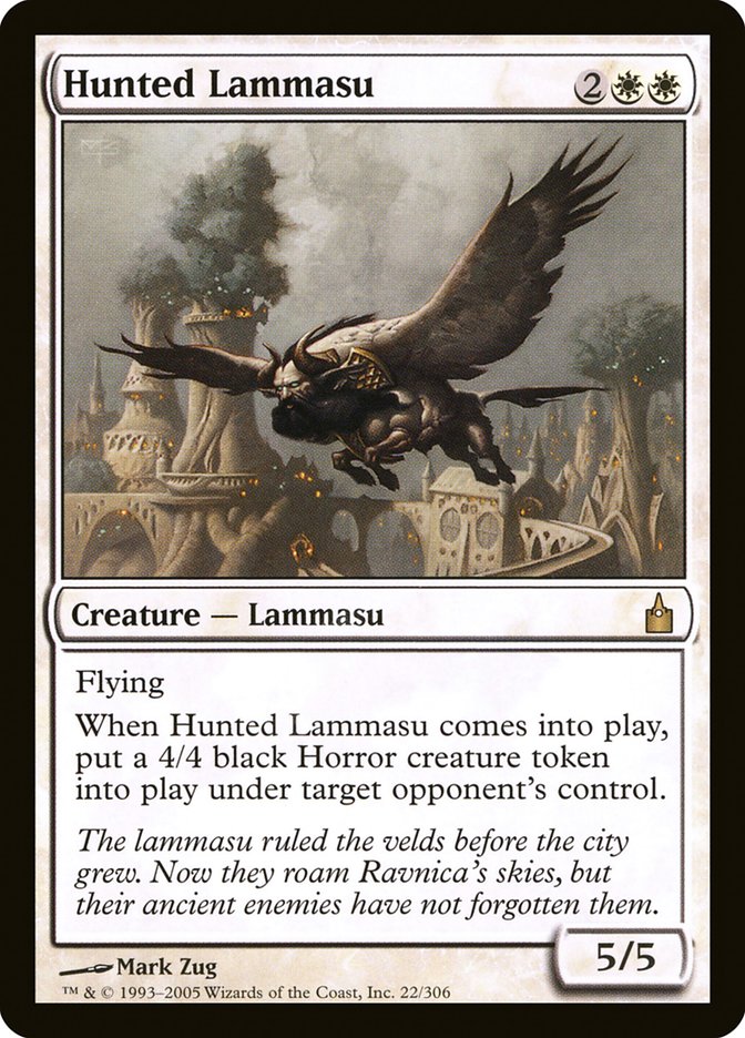 Hunted Lammasu [Ravnica: City of Guilds] MTG Single Magic: The Gathering    | Red Claw Gaming