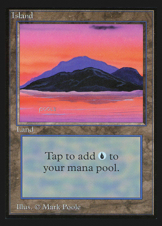 Island (Sunset / Signature on Left) [International Collectors' Edition] MTG Single Magic: The Gathering    | Red Claw Gaming