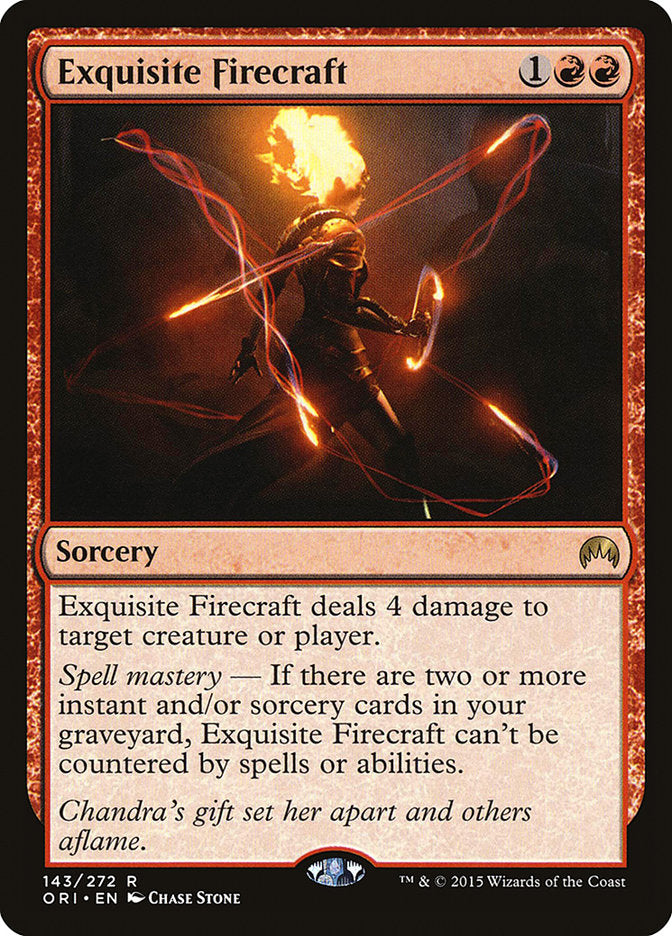 Exquisite Firecraft [Magic Origins] MTG Single Magic: The Gathering    | Red Claw Gaming