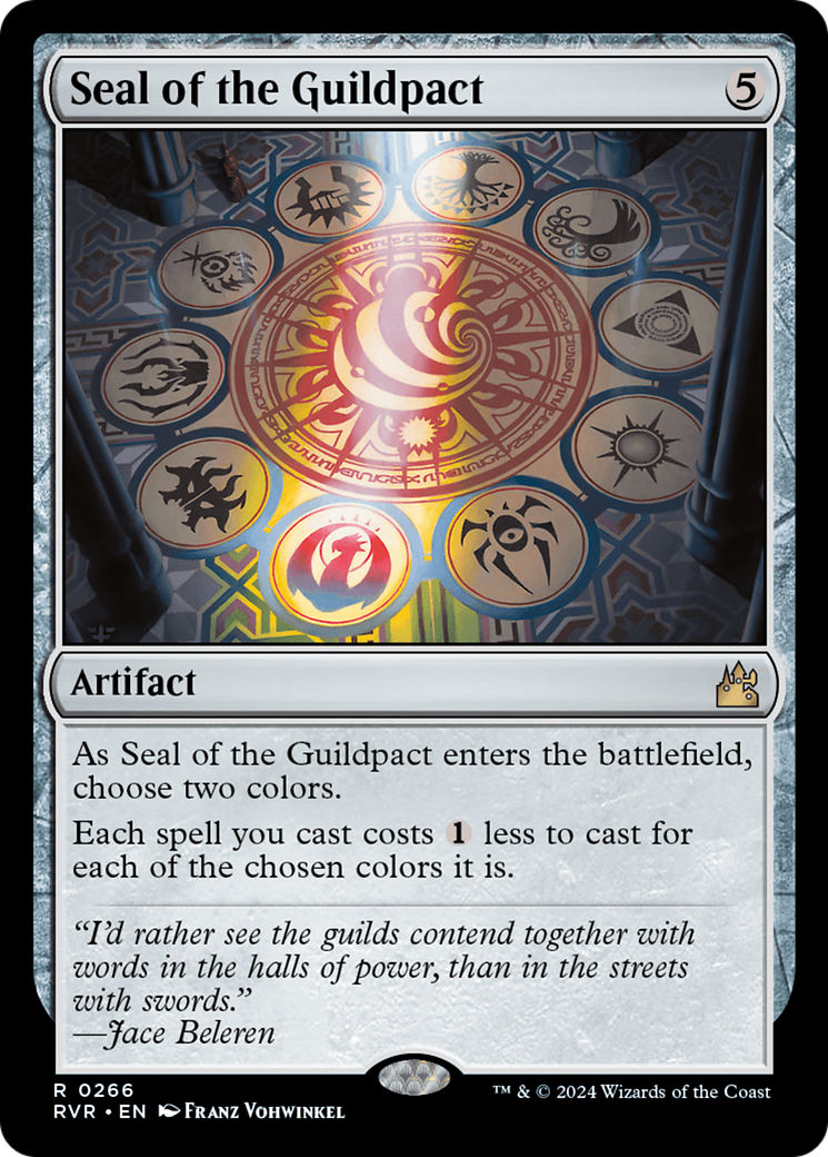 Seal of the Guildpact [Ravnica Remastered] MTG Single Magic: The Gathering    | Red Claw Gaming
