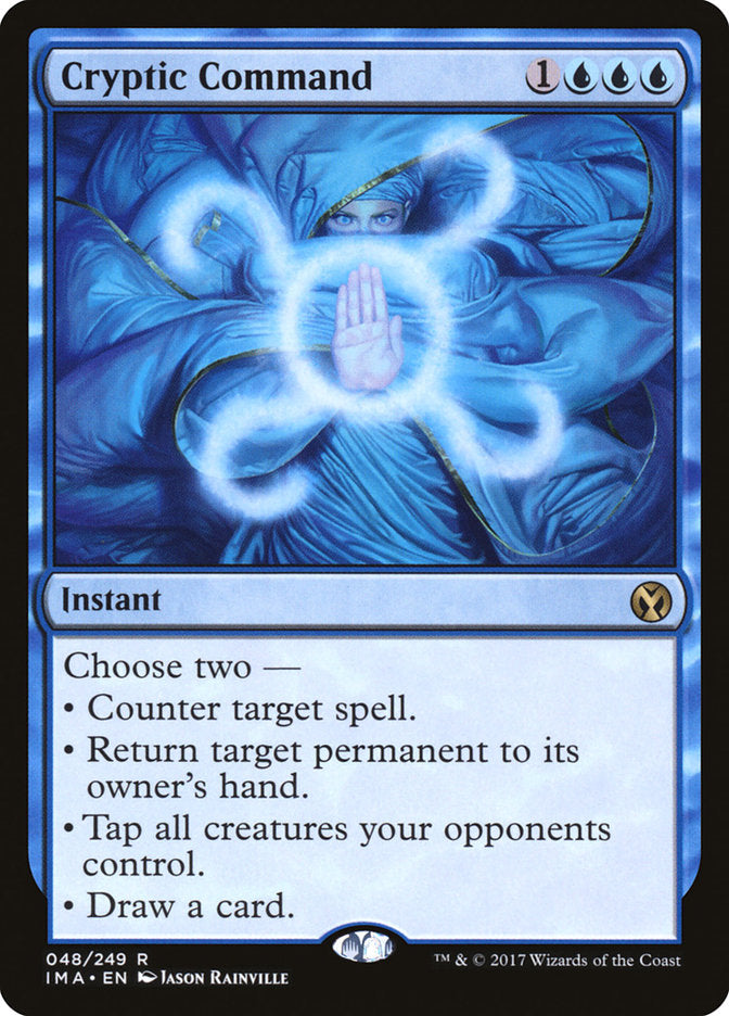 Cryptic Command [Iconic Masters] MTG Single Magic: The Gathering    | Red Claw Gaming