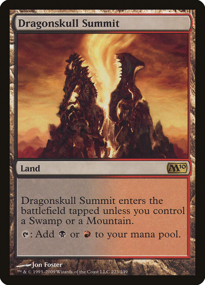 Dragonskull Summit [Magic 2010] MTG Single Magic: The Gathering    | Red Claw Gaming