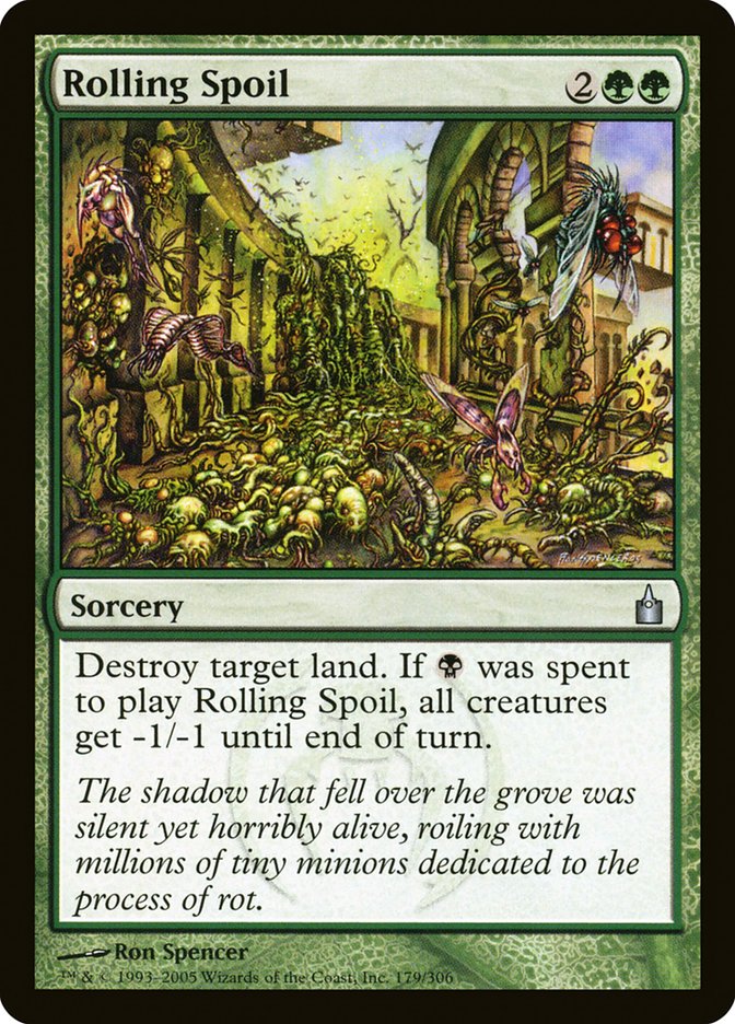 Rolling Spoil [Ravnica: City of Guilds] MTG Single Magic: The Gathering    | Red Claw Gaming