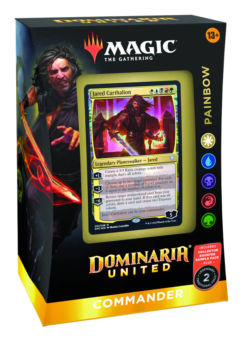 Dominaria United Commander Deck Painbow Sealed Magic the Gathering Wizards of the Coast (Sealed)    | Red Claw Gaming