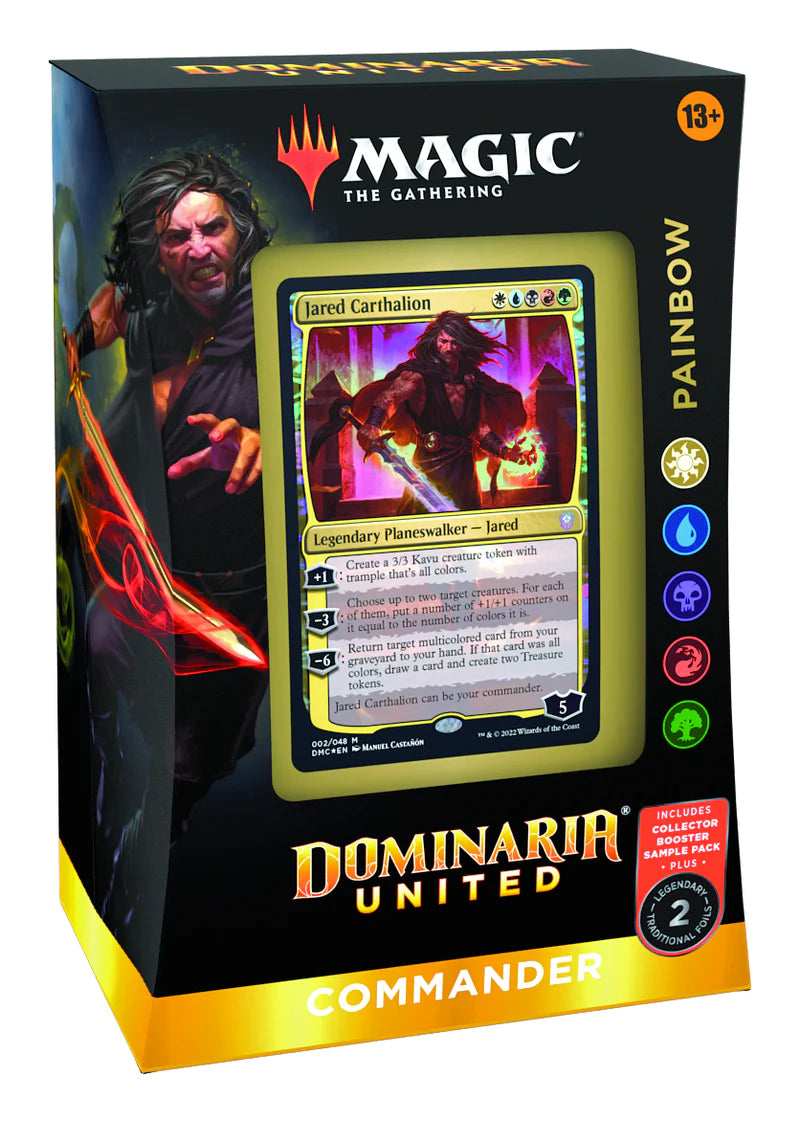 Dominaria United Commander Deck Painbow Sealed Magic the Gathering Wizards of the Coast    | Red Claw Gaming