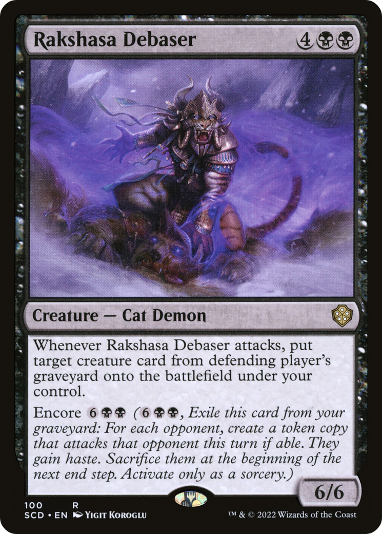 Rakshasa Debaser [Starter Commander Decks] MTG Single Magic: The Gathering    | Red Claw Gaming