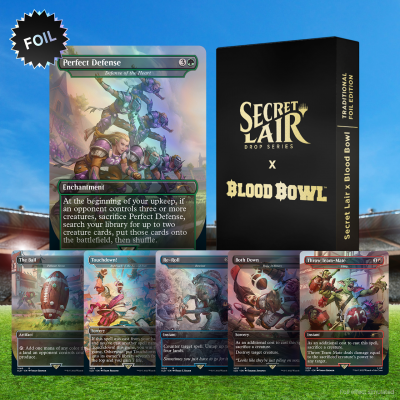Secret Lair x Blood Bowl - Foil Sealed Magic the Gathering Wizards of the Coast (Sealed)    | Red Claw Gaming