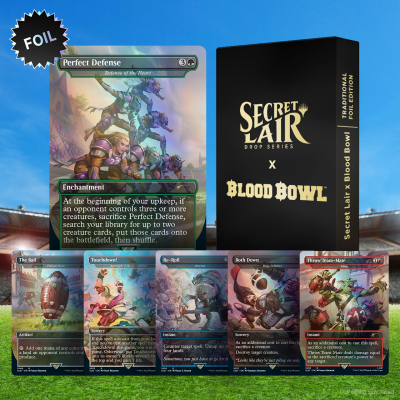 Secret Lair x Blood Bowl - Foil Sealed Magic the Gathering Wizards of the Coast    | Red Claw Gaming
