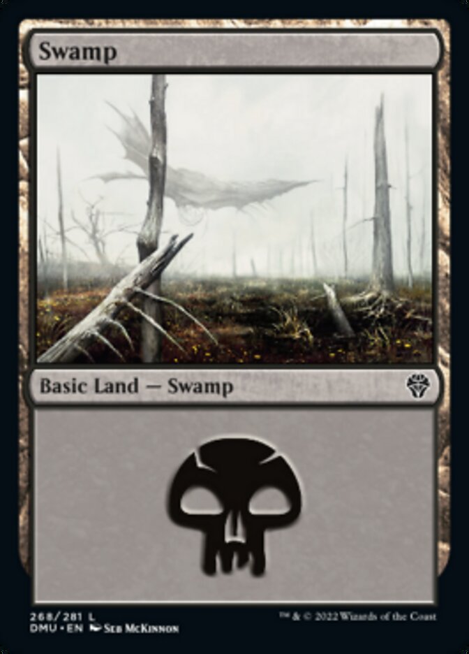 Swamp (268) [Dominaria United] MTG Single Magic: The Gathering    | Red Claw Gaming
