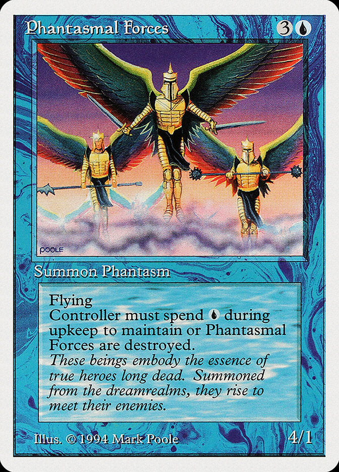 Phantasmal Forces [Summer Magic / Edgar] MTG Single Magic: The Gathering    | Red Claw Gaming