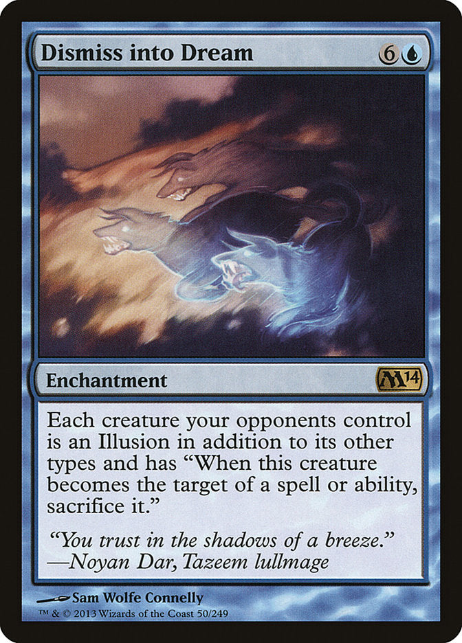 Dismiss into Dream [Magic 2014] MTG Single Magic: The Gathering    | Red Claw Gaming