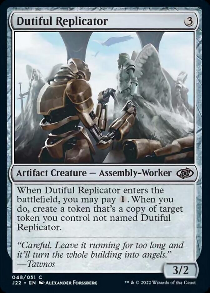 Dutiful Replicator [Jumpstart 2022] MTG Single Magic: The Gathering    | Red Claw Gaming