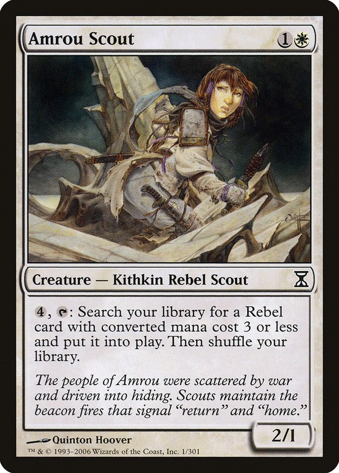 Amrou Scout [Time Spiral] MTG Single Magic: The Gathering    | Red Claw Gaming