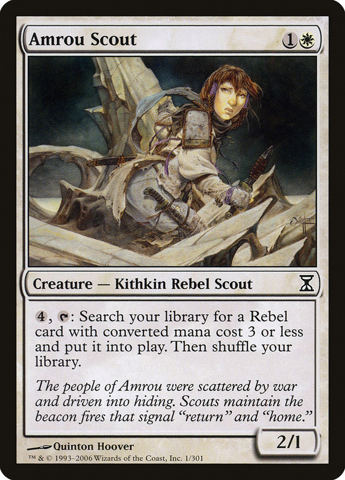 Amrou Scout [Time Spiral] MTG Single Magic: The Gathering    | Red Claw Gaming