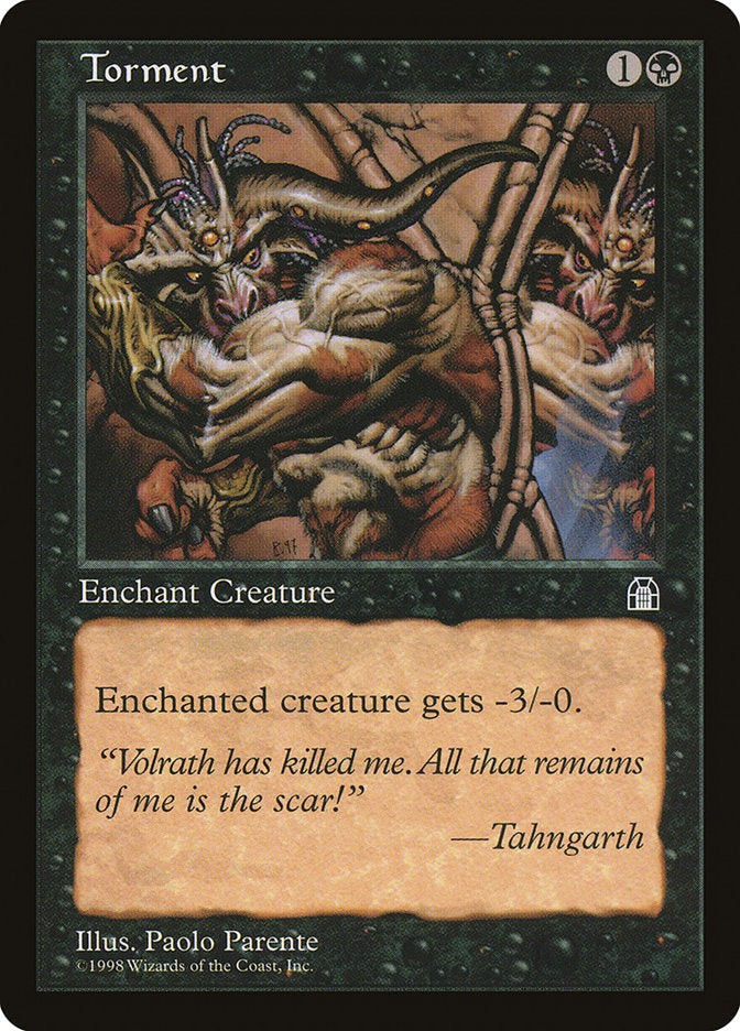 Torment [Stronghold] MTG Single Magic: The Gathering    | Red Claw Gaming