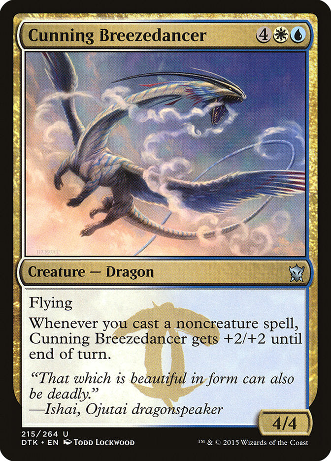 Cunning Breezedancer [Dragons of Tarkir] MTG Single Magic: The Gathering    | Red Claw Gaming