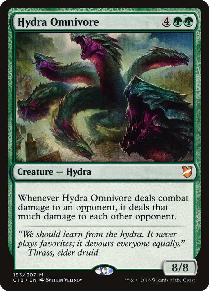 Hydra Omnivore [Commander 2018] MTG Single Magic: The Gathering    | Red Claw Gaming