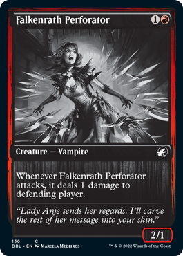 Falkenrath Perforator [Innistrad: Double Feature] MTG Single Magic: The Gathering    | Red Claw Gaming