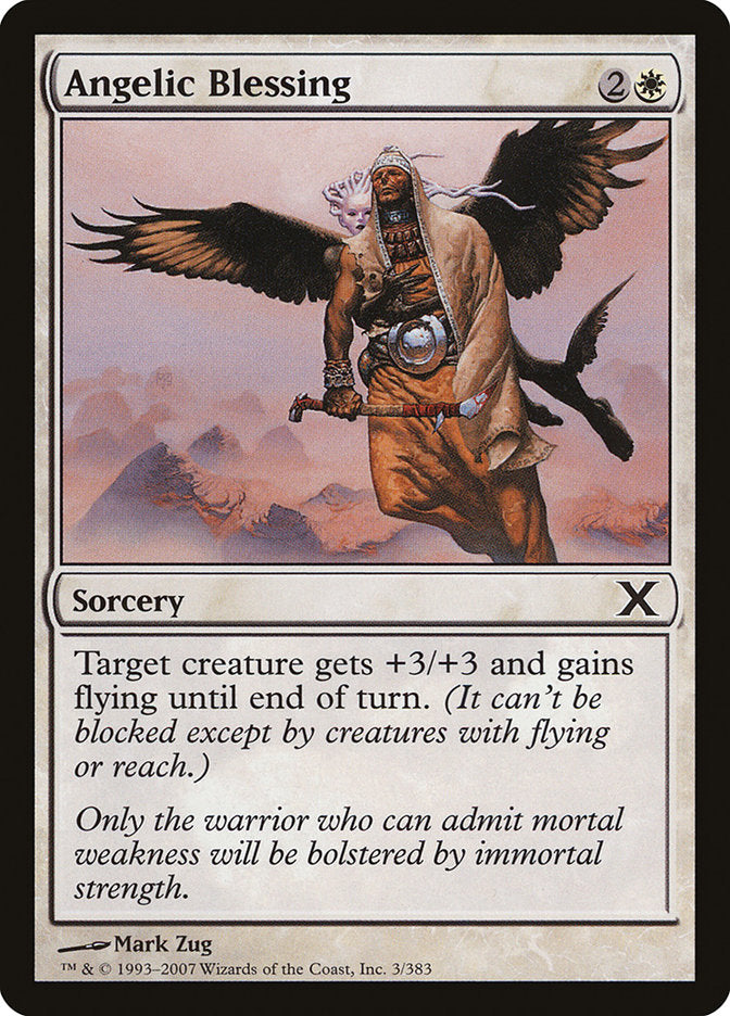 Angelic Blessing [Tenth Edition] MTG Single Magic: The Gathering    | Red Claw Gaming