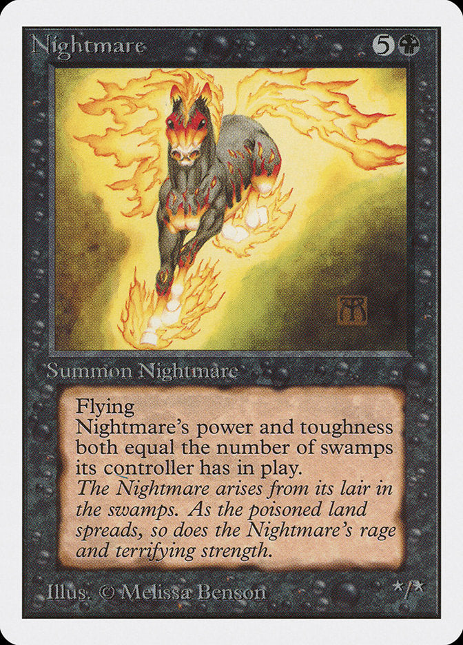 Nightmare [Unlimited Edition] MTG Single Magic: The Gathering    | Red Claw Gaming