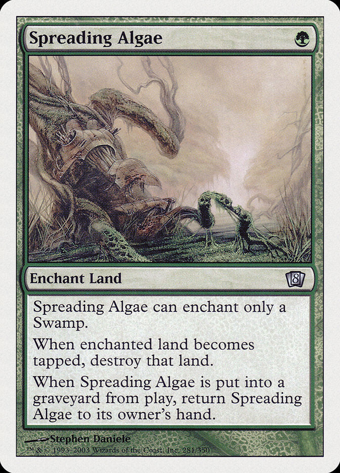 Spreading Algae [Eighth Edition] MTG Single Magic: The Gathering    | Red Claw Gaming