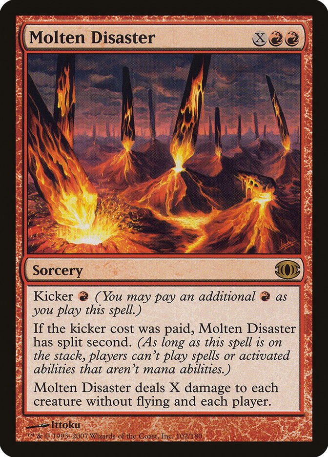 Molten Disaster [Future Sight] MTG Single Magic: The Gathering    | Red Claw Gaming