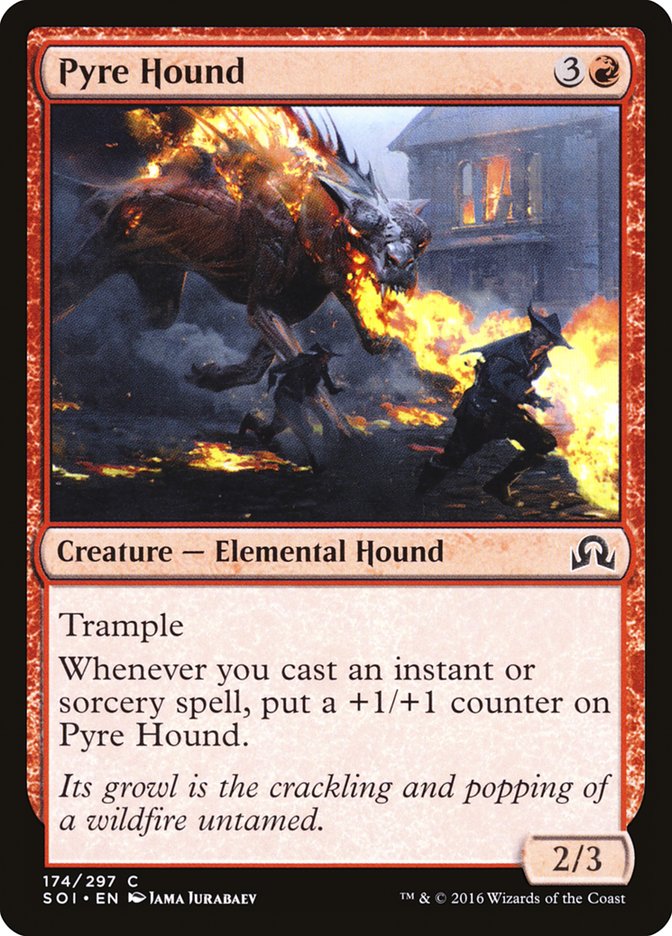 Pyre Hound [Shadows over Innistrad] MTG Single Magic: The Gathering    | Red Claw Gaming