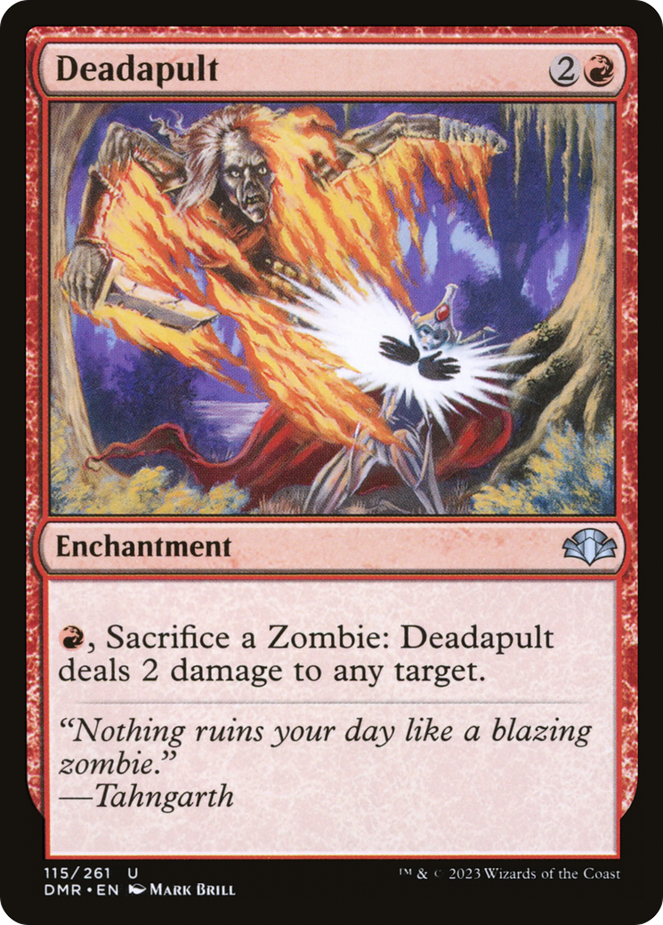 Deadapult [Dominaria Remastered] MTG Single Magic: The Gathering    | Red Claw Gaming