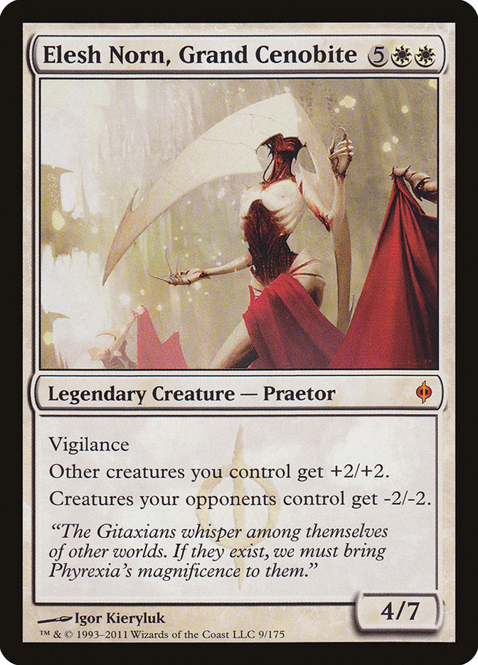 Elesh Norn, Grand Cenobite [New Phyrexia] MTG Single Magic: The Gathering    | Red Claw Gaming