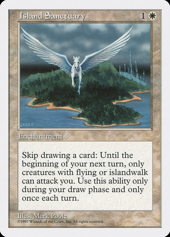 Island Sanctuary [Fifth Edition] MTG Single Magic: The Gathering    | Red Claw Gaming