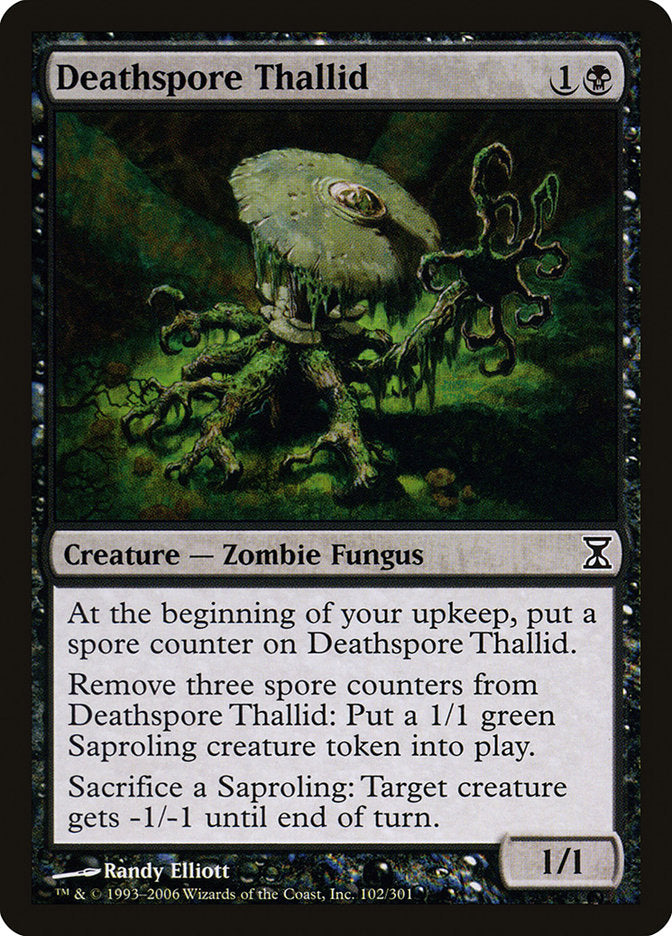 Deathspore Thallid [Time Spiral] MTG Single Magic: The Gathering    | Red Claw Gaming