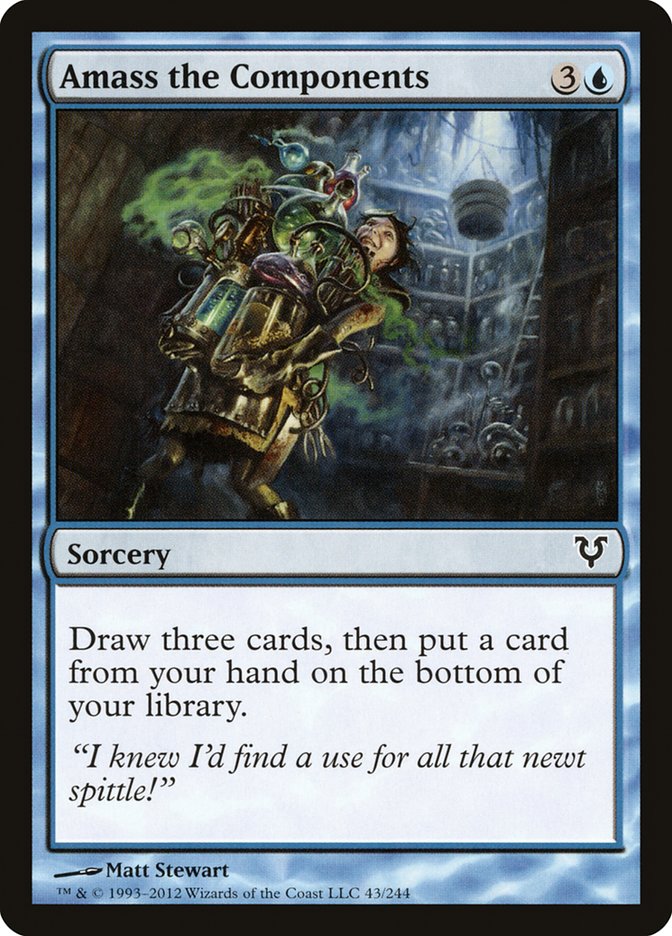 Amass the Components [Avacyn Restored] MTG Single Magic: The Gathering    | Red Claw Gaming