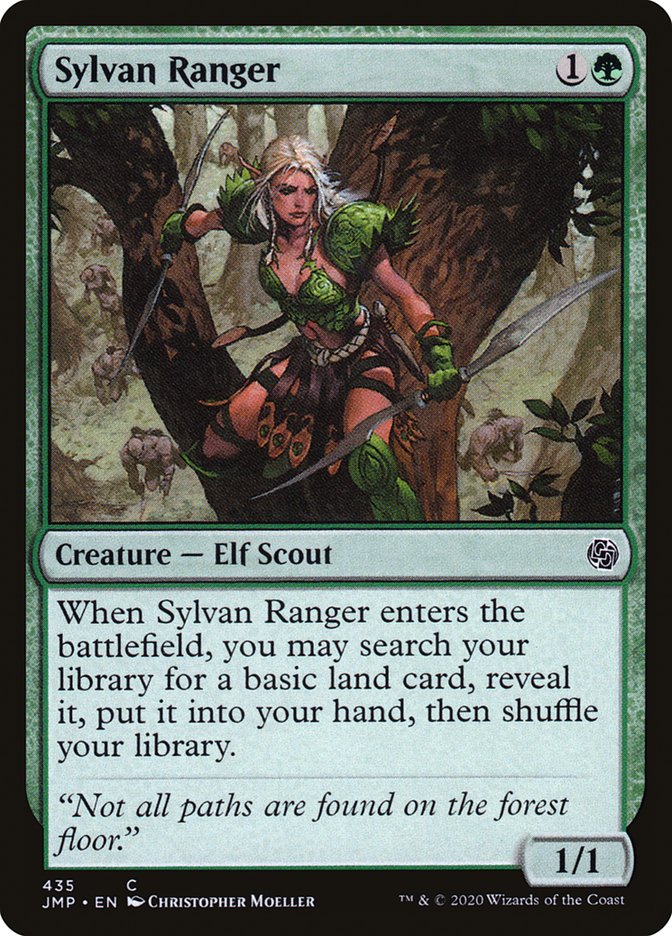 Sylvan Ranger [Jumpstart] MTG Single Magic: The Gathering    | Red Claw Gaming