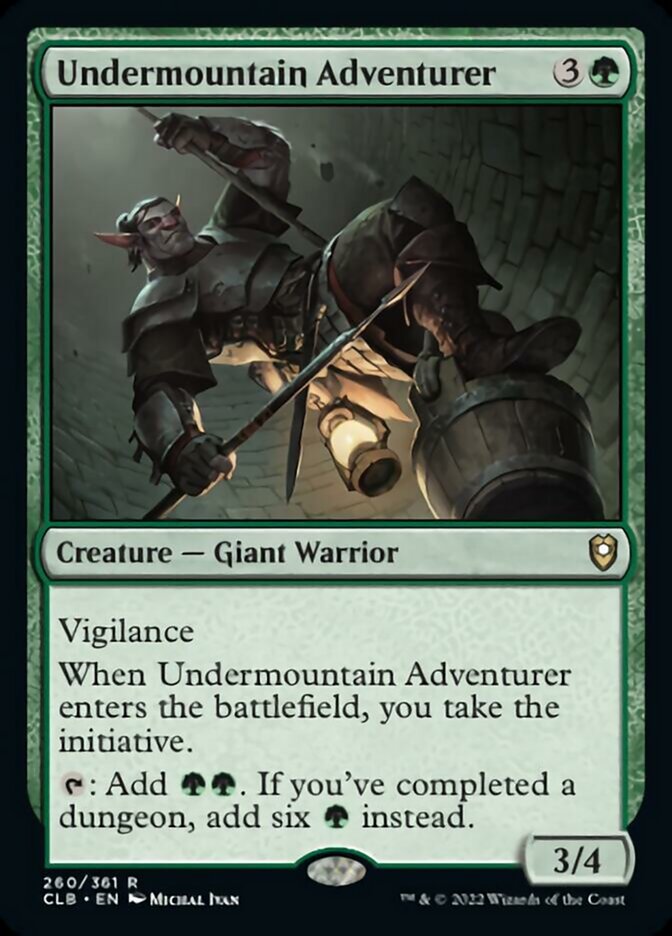 Undermountain Adventurer [Commander Legends: Battle for Baldur's Gate] MTG Single Magic: The Gathering    | Red Claw Gaming