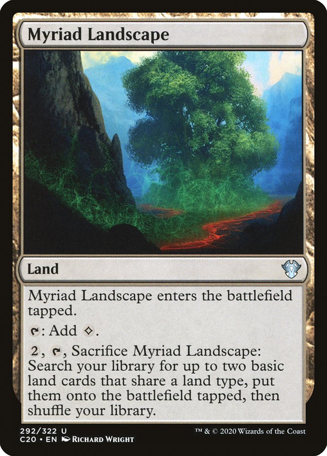 Myriad Landscape [Commander 2020] MTG Single Magic: The Gathering    | Red Claw Gaming