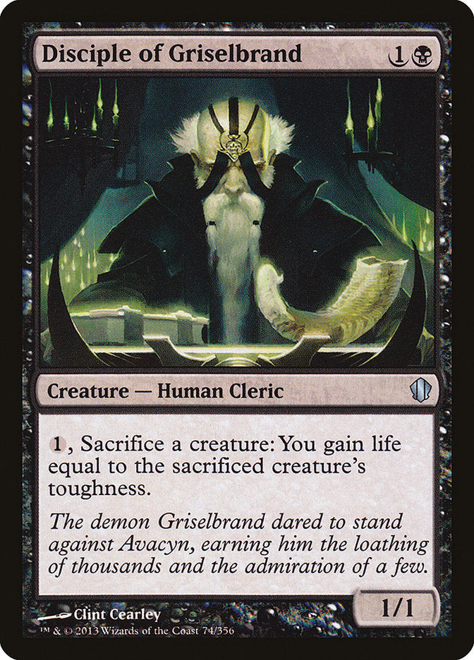 Disciple of Griselbrand [Commander 2013] MTG Single Magic: The Gathering    | Red Claw Gaming