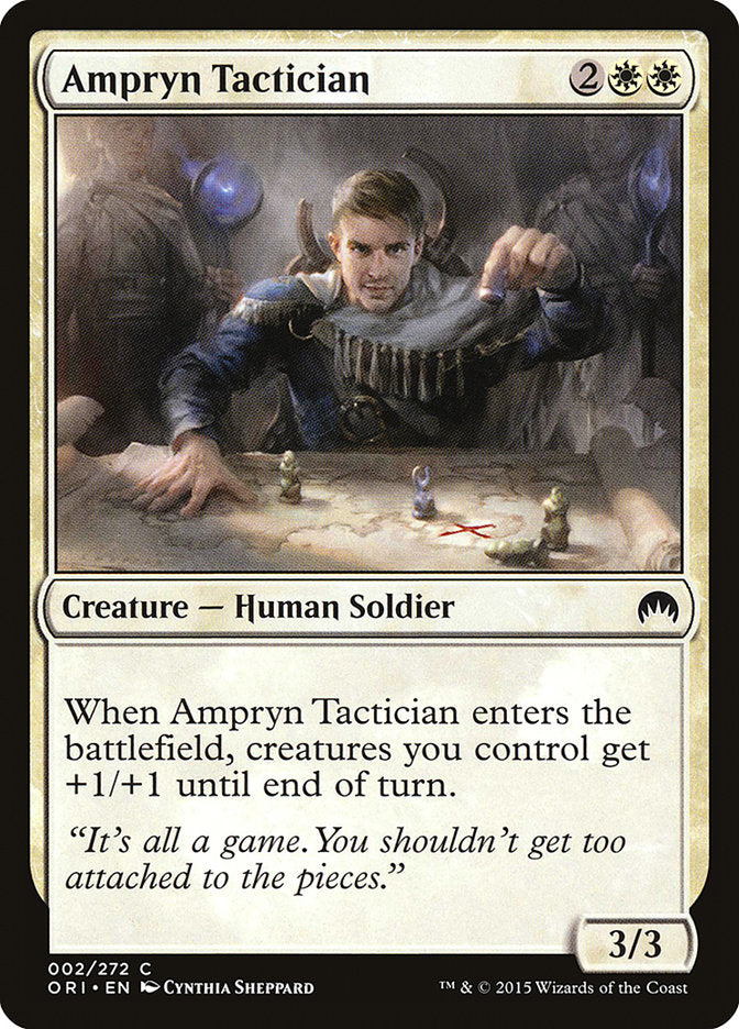Ampryn Tactician [Magic Origins] MTG Single Magic: The Gathering    | Red Claw Gaming