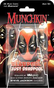 Munchkin Deadpool Just Deadpool Board Games Steve Jackson    | Red Claw Gaming
