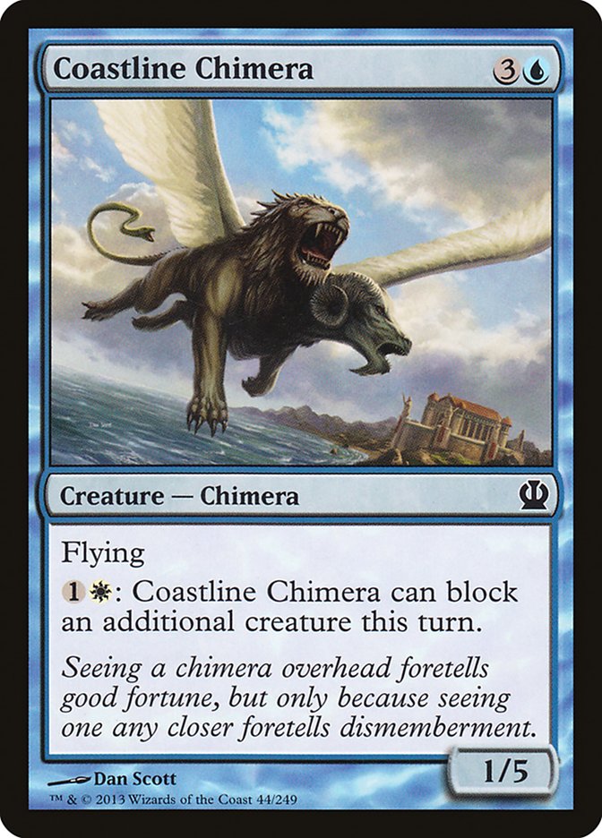 Coastline Chimera [Theros] MTG Single Magic: The Gathering    | Red Claw Gaming