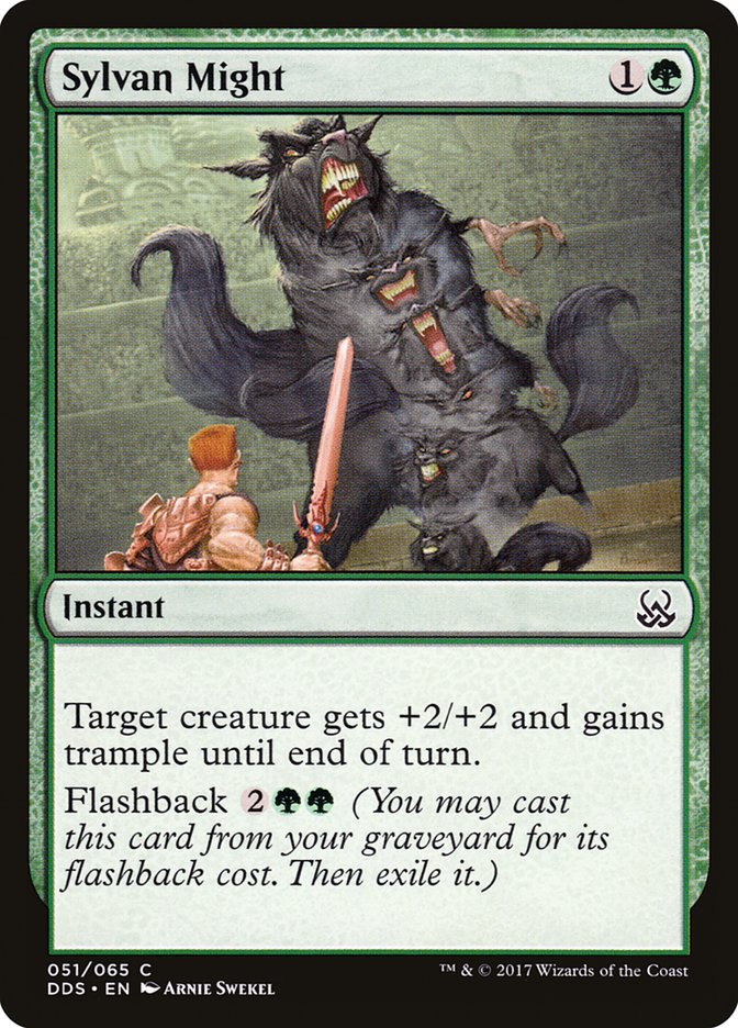 Sylvan Might [Duel Decks: Mind vs. Might] MTG Single Magic: The Gathering    | Red Claw Gaming